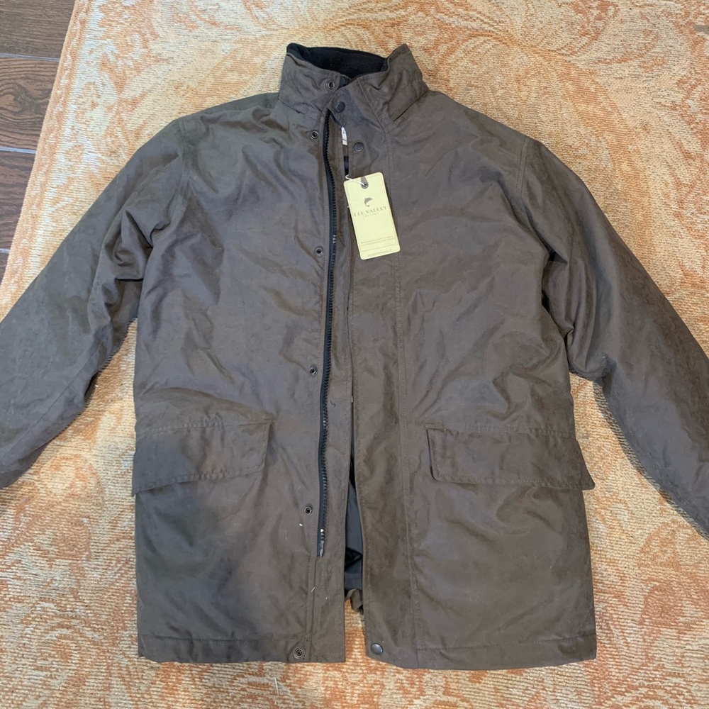 Lee Valley Cork Jacket, Size S, Color Chocolate